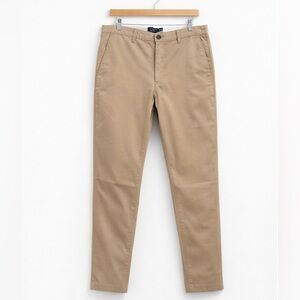 Club Monaco Men’s Slim Fit Chinos 32x30 Khaki Tan Stretch Cotton Pants
